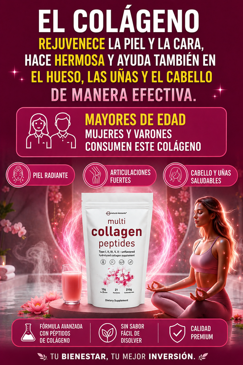 Multi Colágeno Péptidos 909 g(1lb) Micro-ingredientes-collagen