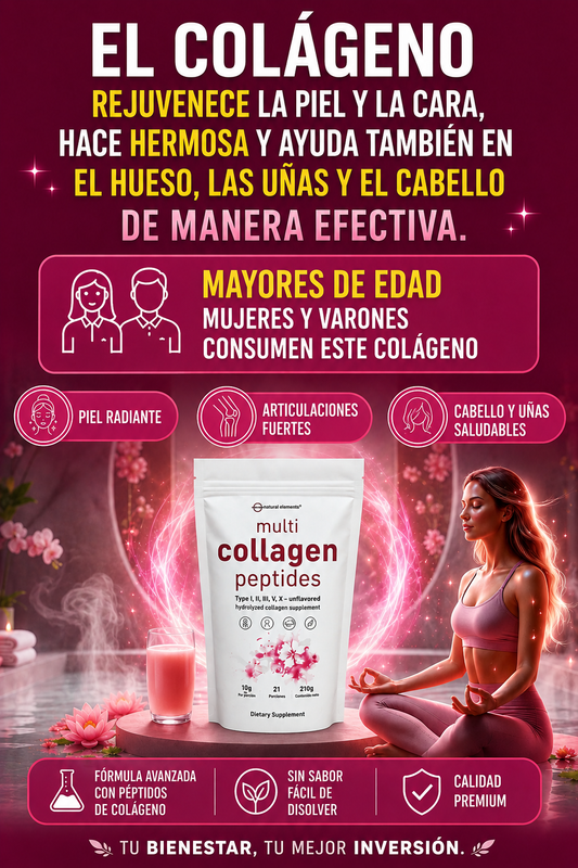 Multi Colágeno Péptidos 909 g(1lb) Micro-ingredientes-collagen